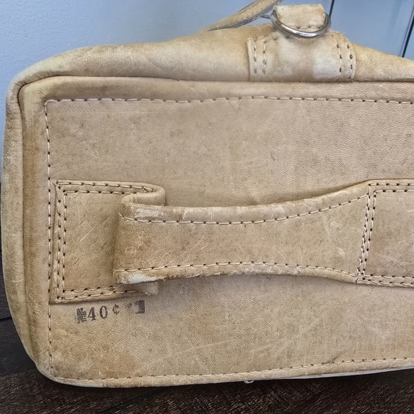 Vintage Carriel Yidi Leather Zipper Camera Doctor Duffel Bag Light Brown - Picture 8 of 16